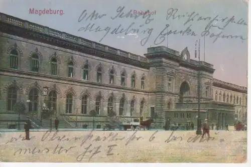Magdeburg Bahnhof gl1921 90.609