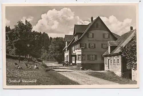Freudenstadt Gasthof Steinwald gl1953 42.391