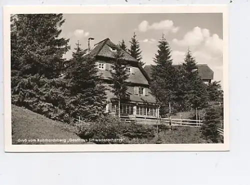 Gasthaus zur Schwedenschanze Rohrhardsberg ngl 44.993