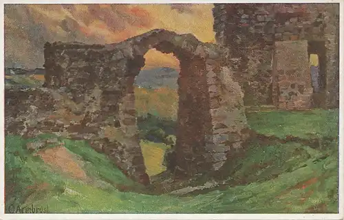 Burgruine Frauenberg bei Marburg ngl 100.686