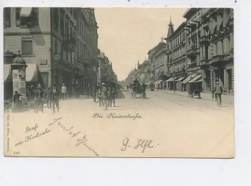 Karlsruhe Kaiserstraße Geschäfte bahnpgl1897 42.718