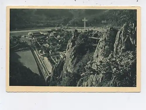 Beuron mit Petersfelsen gl1932 42.208