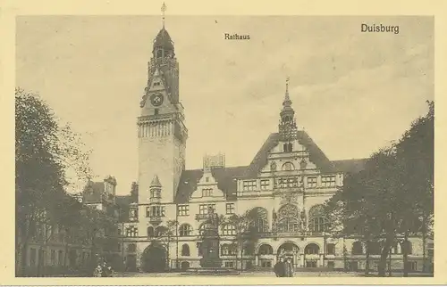 Duisburg Rathaus ngl 100.745