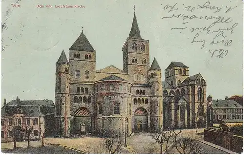 Trier Dom und Liebfrauenkirche gl1908 49.738