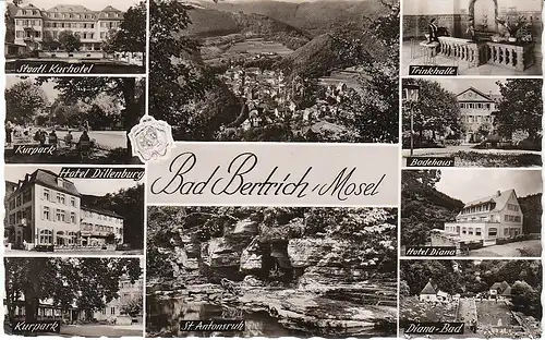 Bad Bertrich/Mosel Mehrbildkarte gl1956 49.405