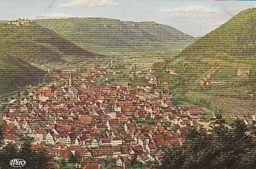 Urach mit Ruine Hohenurach ngl B1.833