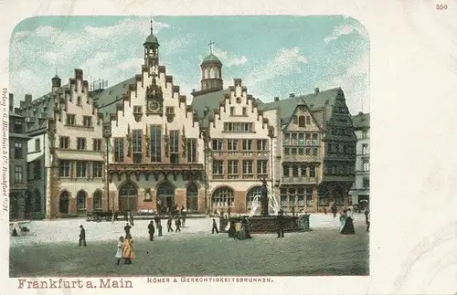 Frankfurt a.M. Römer Brunnen ngl 100.972