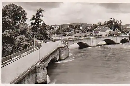 Rheinfelden Baden Rheinbrücke gl~1960? B1.800