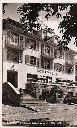 Ottenhöfen Schwarzwald Hotel Wagen gl1962 B1.845