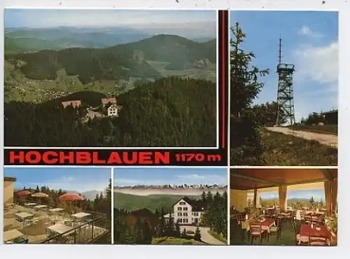 Hotel Hochblauen bei Badenweiler gl1971 44.867
