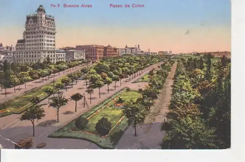 Argentinien Buenos Aires Paseo de Colon gl1915 77.958