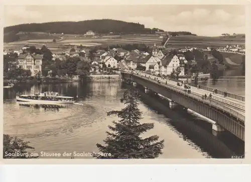 Saalburg am Stausee der Saaletalsperre ngl 90.101