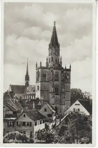 Konstanz a.B. Partie am Münster gl1942 26.931