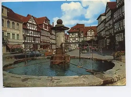 Bad Sooden Allendorf Marktplatz gl1970 44.916