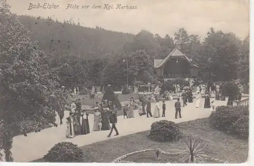 Bad Elster Platz vor dem Kgl. Kurhaus gl1907 97.942