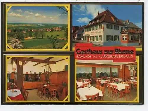 Bad Bellingen Bamlach Gasthaus zur Blume ngl 44.703