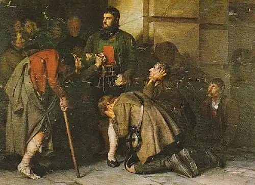 Andreas Hofers letzter Gang in Mantua gl1979 B1.781