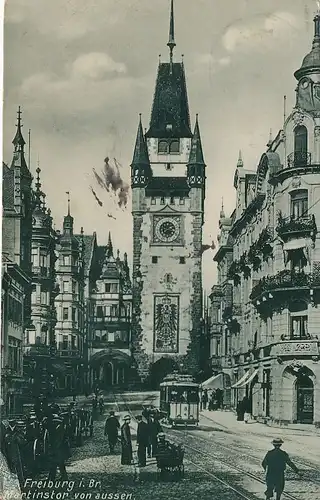 Freiburg Martinstor gl1908 134.435