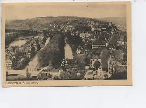 Tübingen Teilansicht von Osten gl1922 44.898