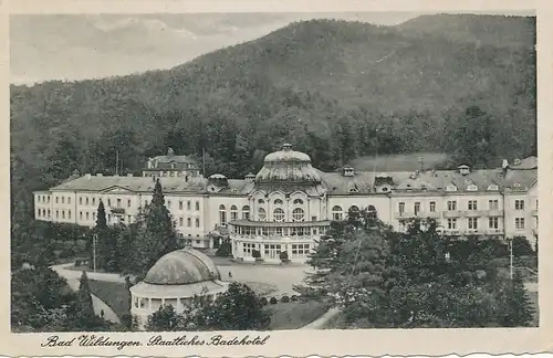 Bad Wildungen Staatliches Badehotel gl1943 100.672