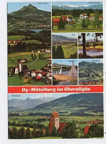 Oy Mittelberg im Oberallgäu Teilansichten gl1981 44.987