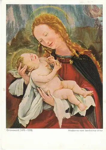 M.GRÜNEWALD Isenheimer Altar Madonna ngl 28.545