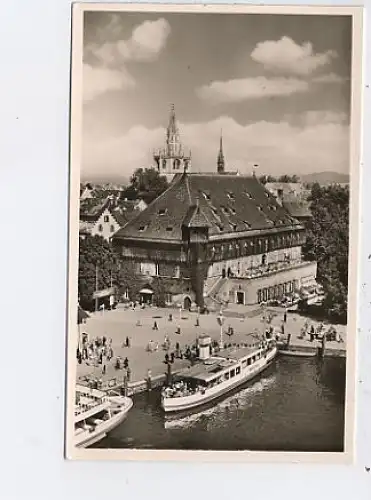 Konstanz Hafenpartie Promenade gl1953 42.666