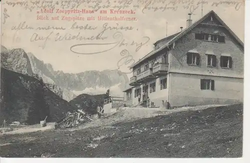 Garmisch Adolf-Zoeppritz-Haus Kreuzeck gl1908 77.701