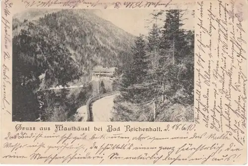 Gruss aus Mauthäusl b.Bad Reichenhall gl1910 23.050