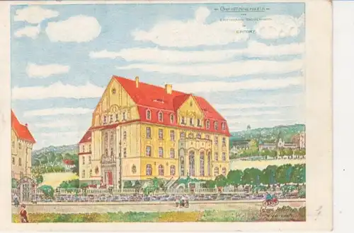 Erfurt Christianenheim Eisenbahn-Töchterhort ngl 92.415