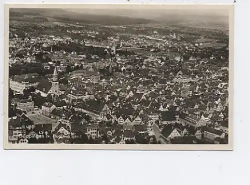 Göppingen vom Flugzeug aus gl1933 42.705