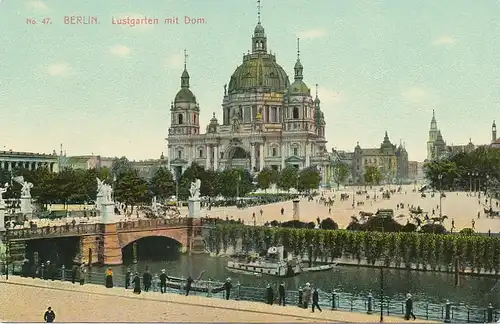 Berlin Lustgarten mit Dom ngl 100.270