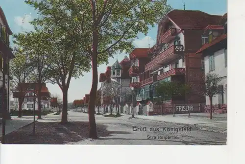 Königsfeld Straßenpartie Friseur gl1922 81.296
