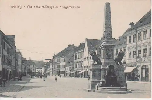 Freising Obere Haupt-Straße Kriegerdenkmal ngl 77.174