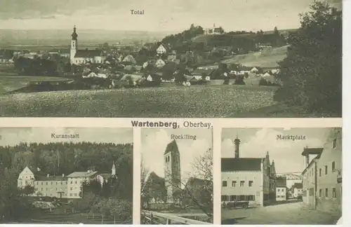 Wartenberg Oberbay. Total Teilansichten gl1927 77.181