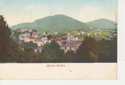 Baden-Baden Gesamtansicht gl1908 76.827