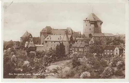 Bergisches Land Schloß Burg a.d.Wupper gl~1925? 49.628