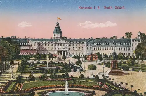 Karlsruhe i.B. Großh. Schloß ngl 101.416