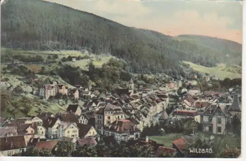 Wildbad Schwarzwald Totalansicht glca.1905 76.723