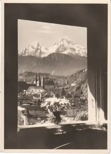 Blick auf Berchtsgaden gegen Watzmann FotoAK ngl 21.580