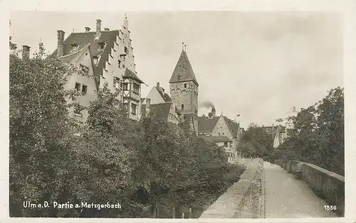 Ulm a.D. Partie a. Metzgerbach ngl 101.543