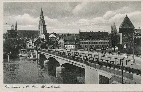 Konstanz a.B. Neue Rheinbrücke gl1941 101.526
