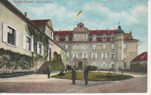 Baden-Baden Neues Schloß gl1913 76.806