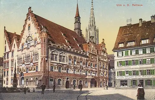 Ulm a.D. Rathaus ngl 101.553