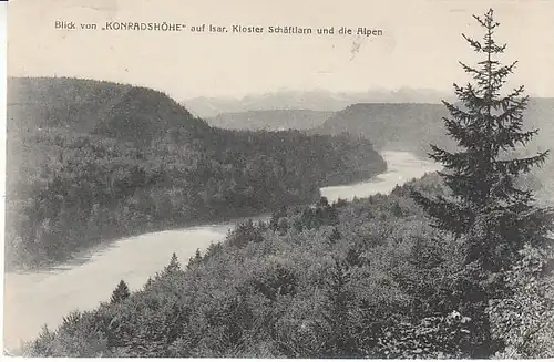 Blick von der Konradshöhe in Isartal gl1914 B9657