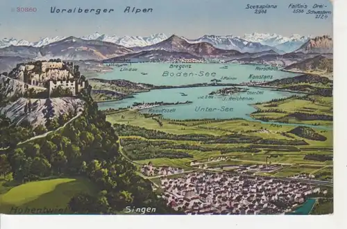 Singen Hohentwiel Bodensee gl1924 76.907