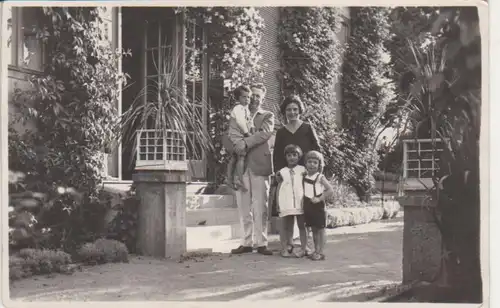 Chile Familie vor Haus glca.1920 78.014