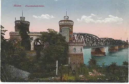 Mainz Eisenbahnbrücke feldpgl1918 49.533