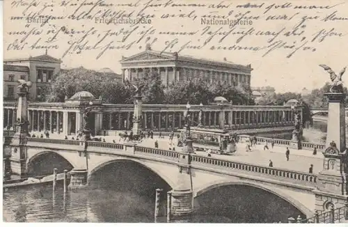 Berlin Nationalgalerie Friedrichsbrücke gl1922 B4896