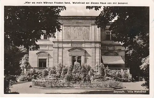 Bayreuth Villa Wahnfried gl1942 49.634